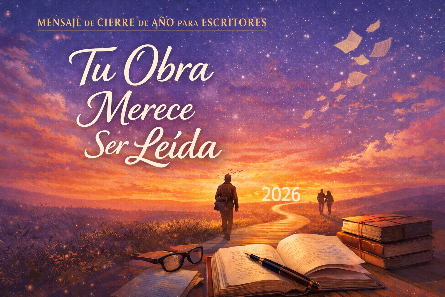 Mensaje de Cierre de Año para Escritores y Escritoras Tu Obra Merece Ser Leída